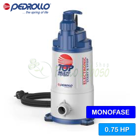 TOP MULTI-EVOTECH 2 - Bomba eléctrica multiimpulsor de 0,75 HP con control de presión