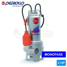 VXm 20/35-ST - Pompe électrique pour eaux usées VORTEX monophasée 2 CV