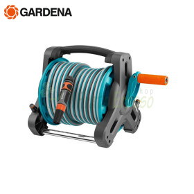 8010-20 - Tubo da giardino + avvolgitubo compatto e accessori