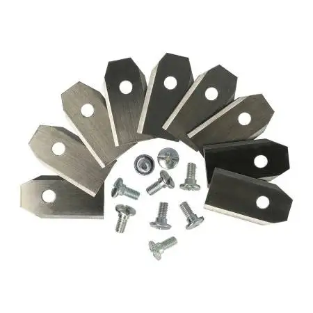 Set 9 lame 4087-20 con viti per robot rasaerba Gardena
