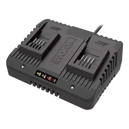WA3772 caricabatterie doppio 20V per Worx PowerShare