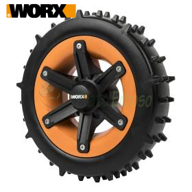 Ruote chiodate WA0952 Muddy Terrain per Landroid Worx