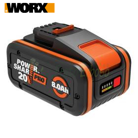 WA3648 - 20V 8Ah Lithium Battery