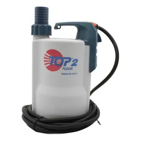 ARRIBA 2 - PLANTA (5m) - Bomba eléctrica de drenaje para agua limpia de 0,50 HP Pedrollo - 1