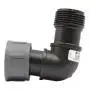 2752-20 - Gomito a 90 gradi bocchettonato MF da 1"