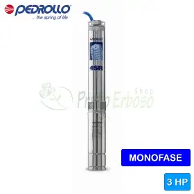 4SRm 18/9 N-PD - Elettropompa sommersa monofase da 3 HP Pedrollo - 1