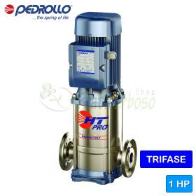 HT 5/2-PRO - Bomba eléctrica multietapa vertical trifásica de 1 HP Pedrollo - 1