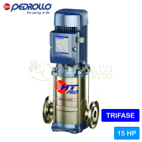 HT 30/6-PRO - 15 PS dreiphasige vertikale mehrstufige Elektropumpe Pedrollo - 1