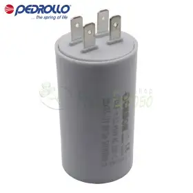 20 F - 20 micro farad 450 VL condensator Pedrollo - 1