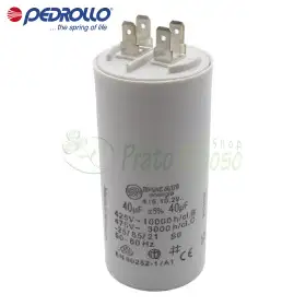 40 F - 40 micro farad 450 VL capacitor