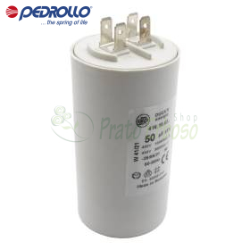 50 F - Condensatore da 50 micro farad 450 VL Pedrollo - 1