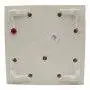 Millennium - Jarrón cubo perla 39cm Deroma - 4