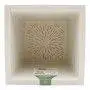Millennium - 25cm cube vase pearl
