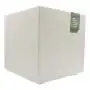 Millennium R Cube - 49 cm cube vase pearl