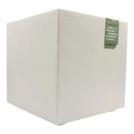 Millennium – 49 cm Würfelvase Perle