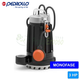 Bomba eléctrica Pedrollo DCm 43 3 HP en fundición de hierro