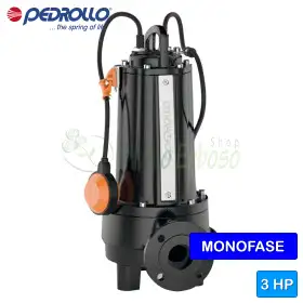 Pompë elektrike zhytëse njëfazore TRm 2.2 AP - 3 HP me mulli Pedrollo - 1