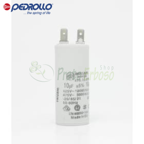10 FC - Condensatore da 10 micro farad 450 VL Pedrollo - 1