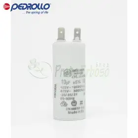 10 FC - Condensatore da 10 micro farad 450 VL