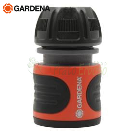 Raccordo rapido acqua stop Gardena 18213-20 per tubi 13/15 mm