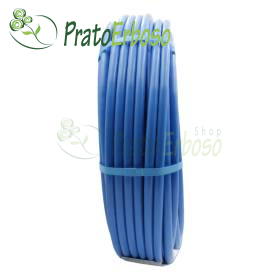 Tubo LDPE bassa densità PN10 15 mm - Bobina 30 m Blu Lock