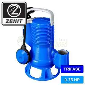 75/2/G40V A1BT5NCQTRG - Pompë elektrike trefazore VORTEX 0.75 HP për ujëra të ndotura Pedrollo - 1