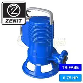 75/2/G40V A1BT5NCQNAE - 0,75 PS dreiphasige VORTEX-Elektropumpe für Abwasser Pedrollo - 1