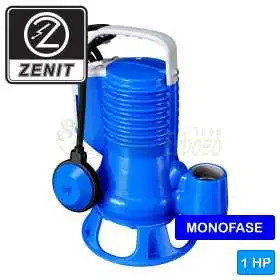100/2/G40V A1BM5NCQTCG - Bomba eléctrica VORTEX monofásica de 1 HP para aguas residuales Zenit - 1