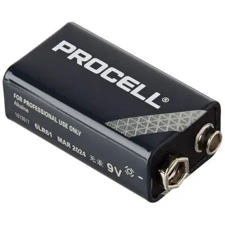Batteria alcalina 9V Duracell Procell PC1604