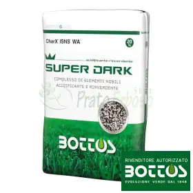 Super Oscuro - Fertilizante para césped de 20 kg - Bottos