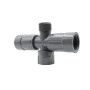 RB1220-010 - Racord transversal MFFF de 1"