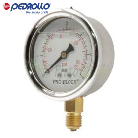 Manometro Pedrollo MRG 6 0-6 BAR Ø63mm