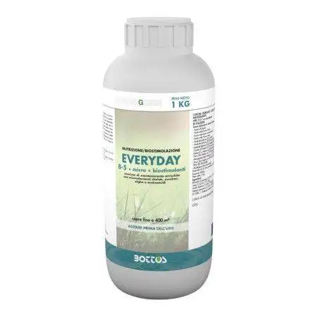 Fertilizante líquido para césped Every Day 8-0-5 + Micro + Bioestimulante - 1 kg Bottos - 1