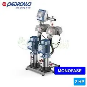 GP2Wm - FCR 80/5 - Surpresseur monophasé 2x1 CV Pedrollo - 1