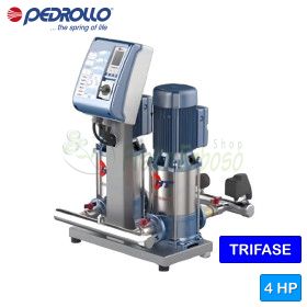 CB2 - HT 3/6 - Gruppo di pressione trifase da 2x2 HP - Pedrollo