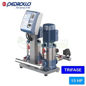 CB2 - HT 15/4 - Gruppo di pressione trifase da 2x7.5 HP - Pedrollo