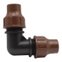 BF-22 lock - Gomito con ghiera 16 mm