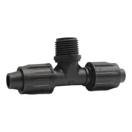 GG-TDMC-C16 - Conector en T con anillo de 16 mm x 1/2" Irridea - 1