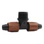 GG-TDMC-D16 - Conector en T con casquillo de 16 mm x 3/4"