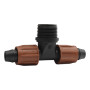 GG-TDMC-D16 - Tee con ghiera 16 mm x 3/4"