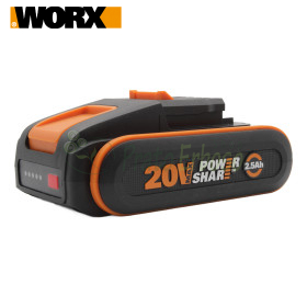WA3640 - Batterie au lithium 20 V 2,5 Ah - Worx