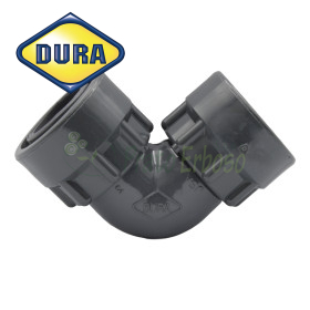 M306-010 - Codo de 90 grados FF de 1" - Dura