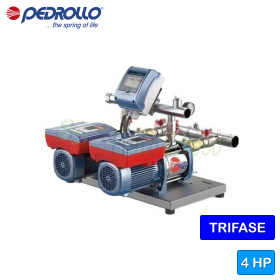 VSP2-FCR 70/200 - Dreiphasen-Druckverstärker-Set 2x2 PS - Pedrollo