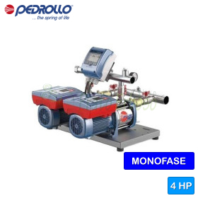 VSP2m-PLURIJET 70/200 - Single-phase booster set 2x2 HP - Pedrollo