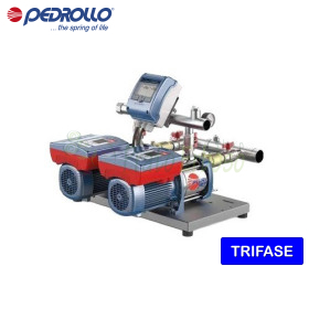 VSP2-PLURIJET 95/200 - Grupo aumentador de presión trifásico 2x3 CV - Pedrollo