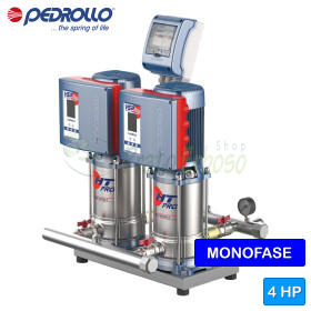 VSP2m-HT 3/6 PRO – Einphasiger 2x2 PS Druckverstärker – Pedrollo