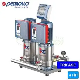 VSP2-HT 10/3 PRO - Grup de creștere a presiunii trifazat 2x2 CP