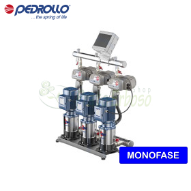 GP3Wm - MK 5/7 - Gruppo di pressione monofase da 3x2 HP - Pedrollo
