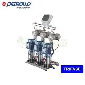GP3W - MK 8/5 - 3x2 HP three-phase pressure group Pedrollo - 1