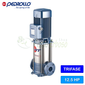 Pompă electrică verticală multietajată monofazată HTm 3/4 - 1 CP Pedrollo - 1
